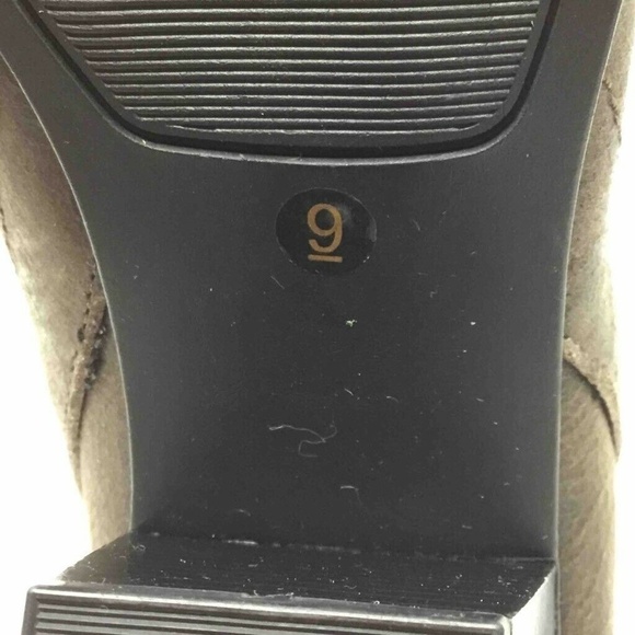 Bar III Jillian Ankle Boots Brown Leather Zip 9 - Picture 7 of 8